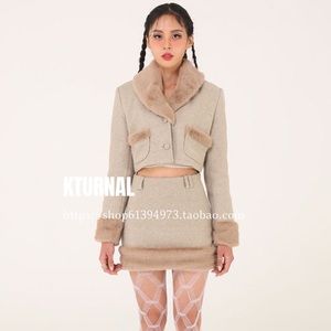 Whole set include jacket and dress / size:s
